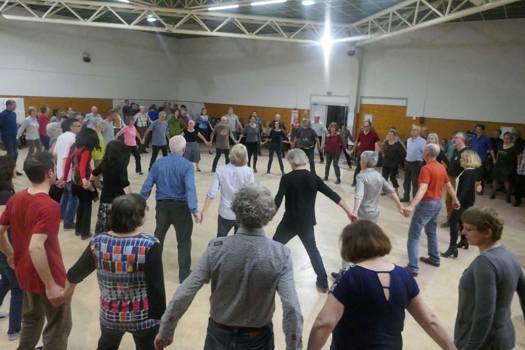 Danseurs Folk musique traditionnelle